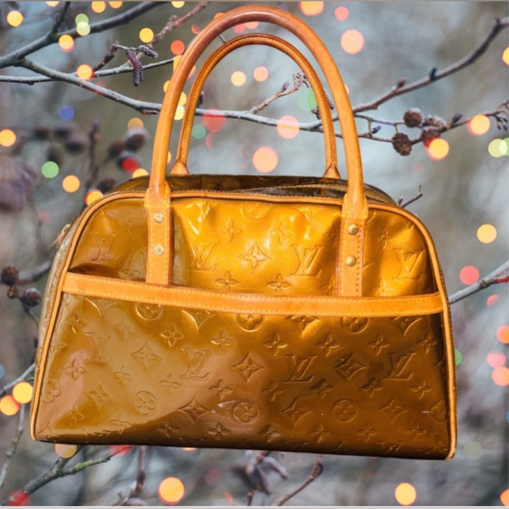 Louis Vuitton Tompkins Vernes Square Bronze Bag